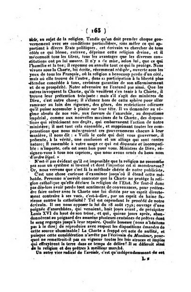 L'ami de la religion et du roi journal ecclesiastique, politique et litteraire