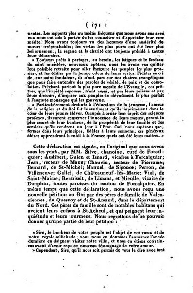 L'ami de la religion et du roi journal ecclesiastique, politique et litteraire