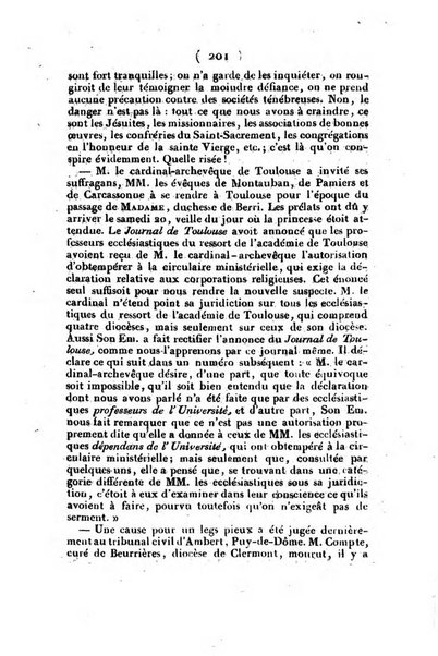 L'ami de la religion et du roi journal ecclesiastique, politique et litteraire