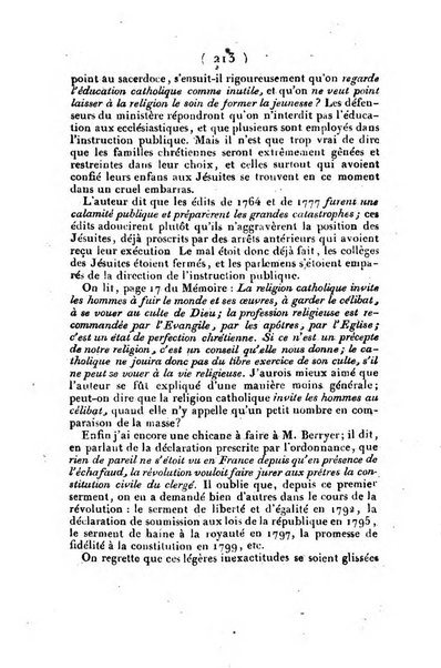 L'ami de la religion et du roi journal ecclesiastique, politique et litteraire