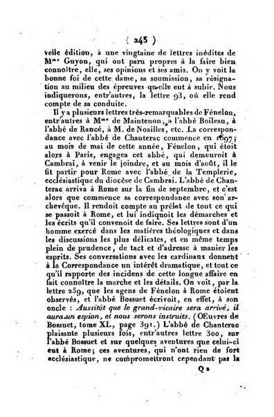 L'ami de la religion et du roi journal ecclesiastique, politique et litteraire