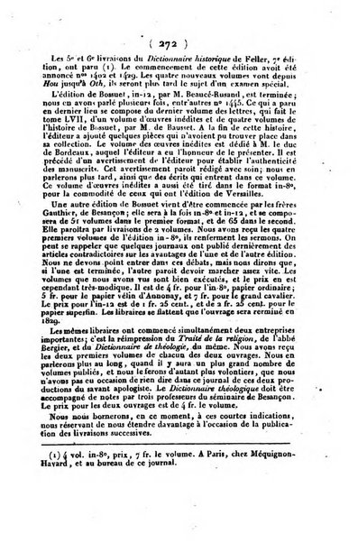 L'ami de la religion et du roi journal ecclesiastique, politique et litteraire