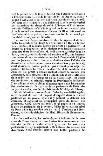 L'ami de la religion et du roi journal ecclesiastique, politique et litteraire