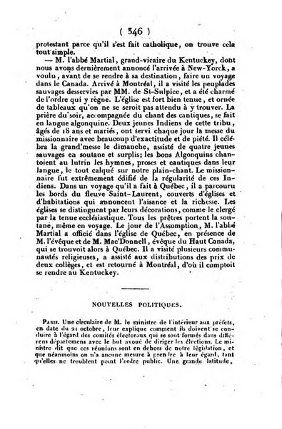 L'ami de la religion et du roi journal ecclesiastique, politique et litteraire