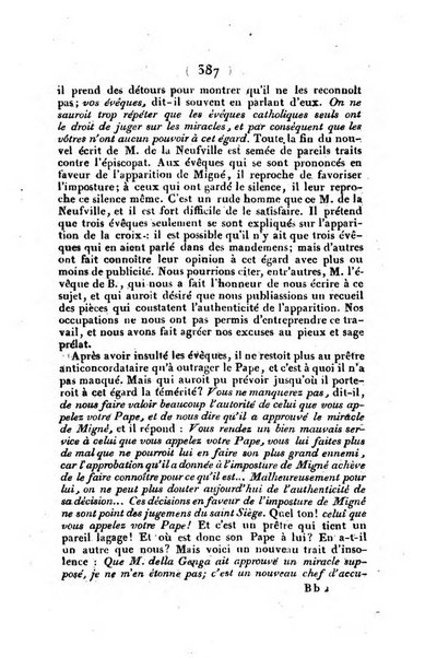 L'ami de la religion et du roi journal ecclesiastique, politique et litteraire