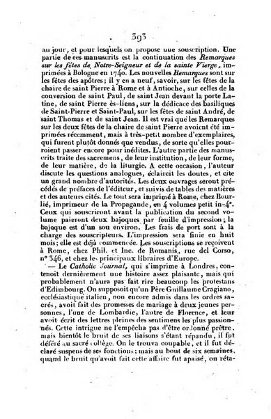 L'ami de la religion et du roi journal ecclesiastique, politique et litteraire