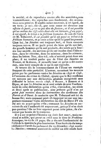 L'ami de la religion et du roi journal ecclesiastique, politique et litteraire