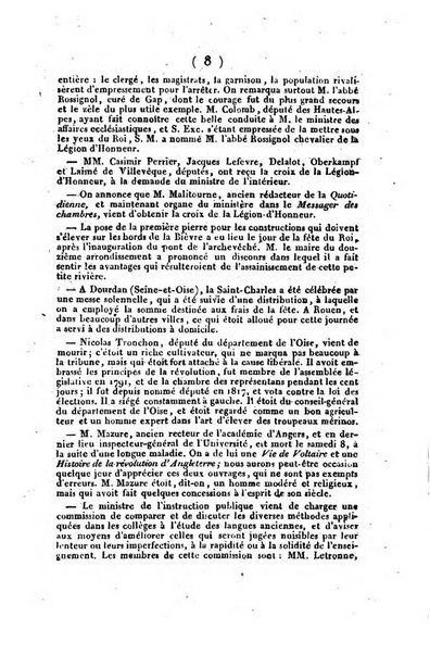 L'ami de la religion et du roi journal ecclesiastique, politique et litteraire