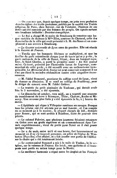 L'ami de la religion et du roi journal ecclesiastique, politique et litteraire