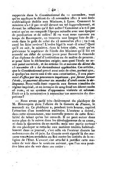 L'ami de la religion et du roi journal ecclesiastique, politique et litteraire