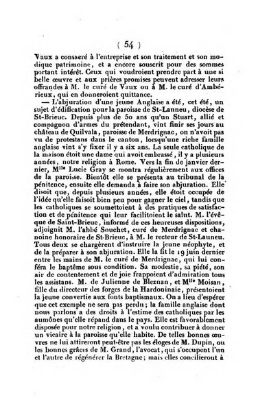 L'ami de la religion et du roi journal ecclesiastique, politique et litteraire