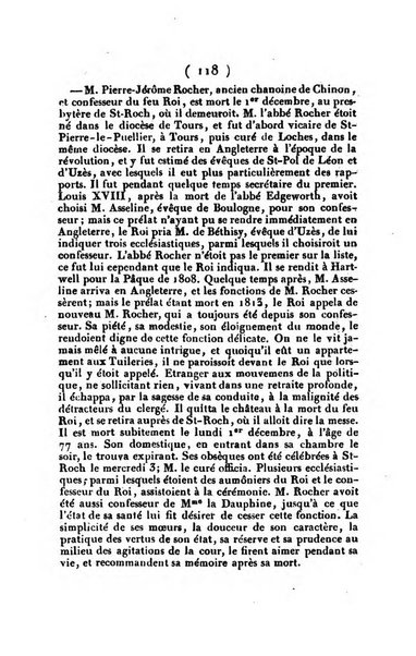 L'ami de la religion et du roi journal ecclesiastique, politique et litteraire