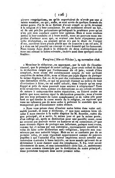 L'ami de la religion et du roi journal ecclesiastique, politique et litteraire