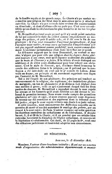 L'ami de la religion et du roi journal ecclesiastique, politique et litteraire