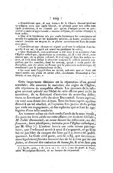 L'ami de la religion et du roi journal ecclesiastique, politique et litteraire