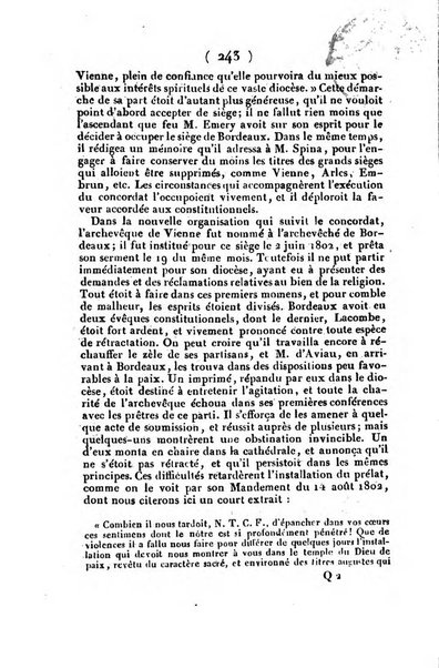 L'ami de la religion et du roi journal ecclesiastique, politique et litteraire