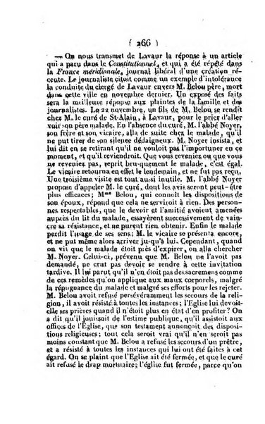 L'ami de la religion et du roi journal ecclesiastique, politique et litteraire