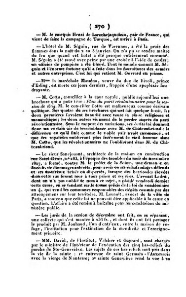 L'ami de la religion et du roi journal ecclesiastique, politique et litteraire