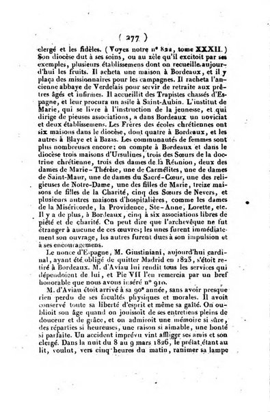 L'ami de la religion et du roi journal ecclesiastique, politique et litteraire