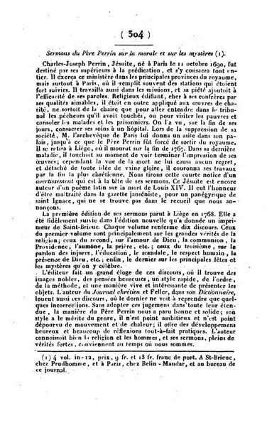 L'ami de la religion et du roi journal ecclesiastique, politique et litteraire