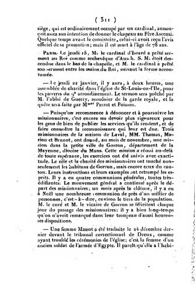 L'ami de la religion et du roi journal ecclesiastique, politique et litteraire