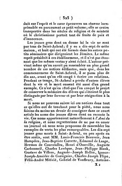 L'ami de la religion et du roi journal ecclesiastique, politique et litteraire