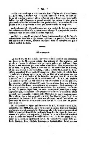 L'ami de la religion et du roi journal ecclesiastique, politique et litteraire