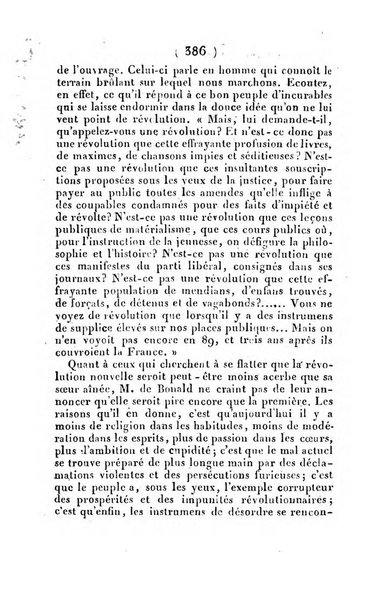 L'ami de la religion et du roi journal ecclesiastique, politique et litteraire