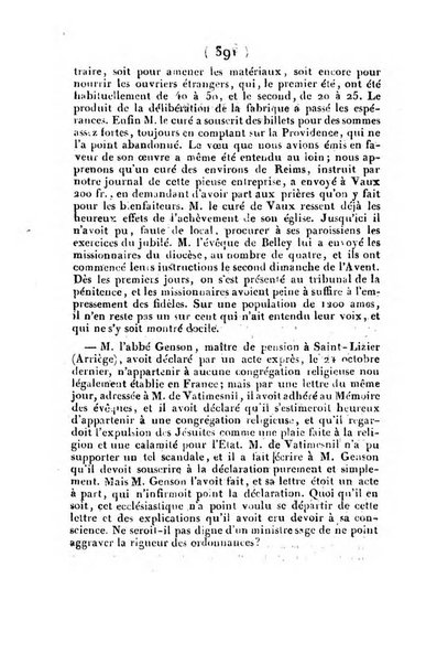 L'ami de la religion et du roi journal ecclesiastique, politique et litteraire