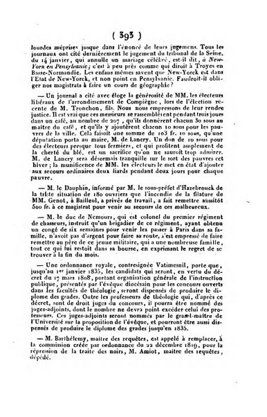 L'ami de la religion et du roi journal ecclesiastique, politique et litteraire