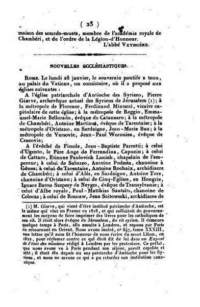 L'ami de la religion et du roi journal ecclesiastique, politique et litteraire