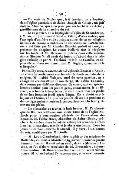 L'ami de la religion et du roi journal ecclesiastique, politique et litteraire