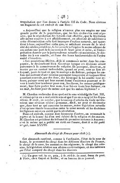 L'ami de la religion et du roi journal ecclesiastique, politique et litteraire