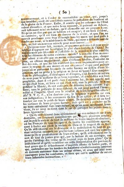 L'ami de la religion et du roi journal ecclesiastique, politique et litteraire