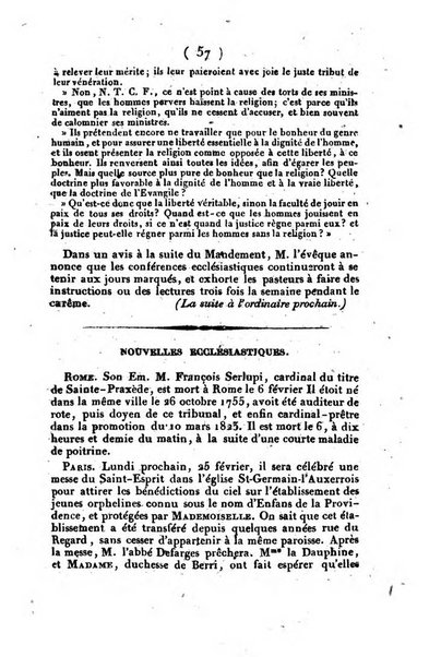 L'ami de la religion et du roi journal ecclesiastique, politique et litteraire