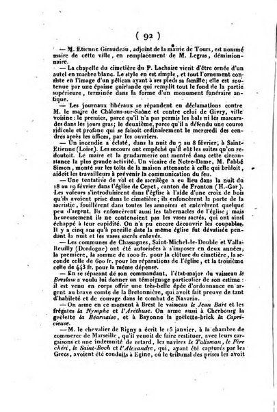 L'ami de la religion et du roi journal ecclesiastique, politique et litteraire