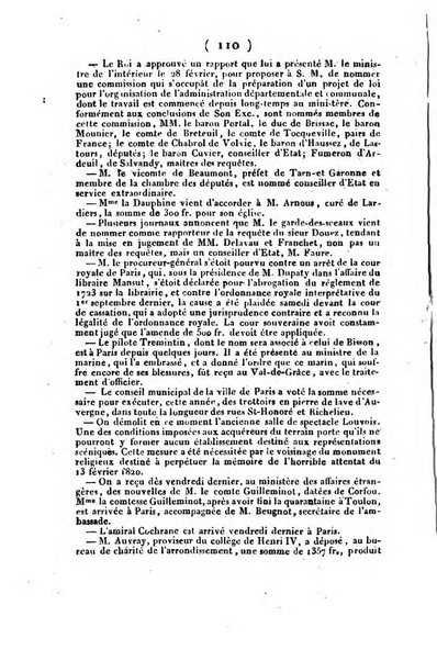 L'ami de la religion et du roi journal ecclesiastique, politique et litteraire