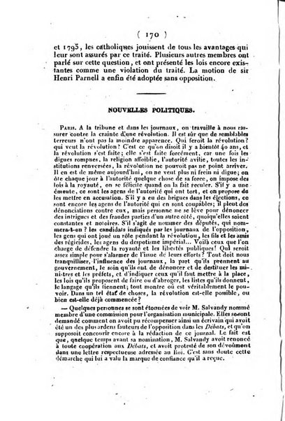 L'ami de la religion et du roi journal ecclesiastique, politique et litteraire