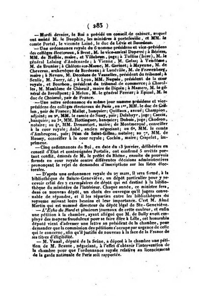 L'ami de la religion et du roi journal ecclesiastique, politique et litteraire