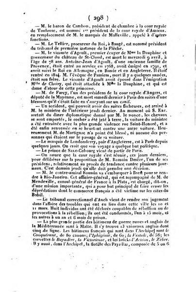 L'ami de la religion et du roi journal ecclesiastique, politique et litteraire