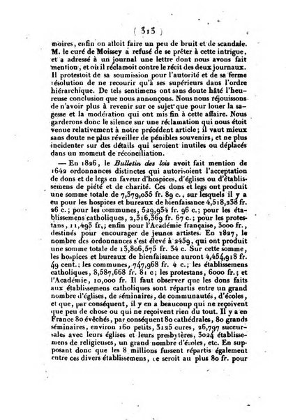 L'ami de la religion et du roi journal ecclesiastique, politique et litteraire