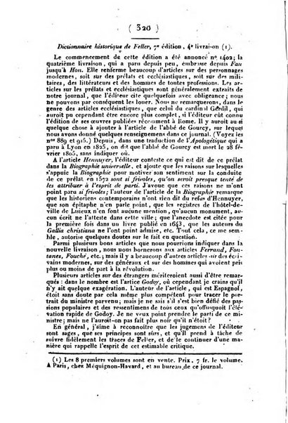 L'ami de la religion et du roi journal ecclesiastique, politique et litteraire