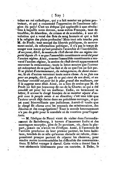 L'ami de la religion et du roi journal ecclesiastique, politique et litteraire