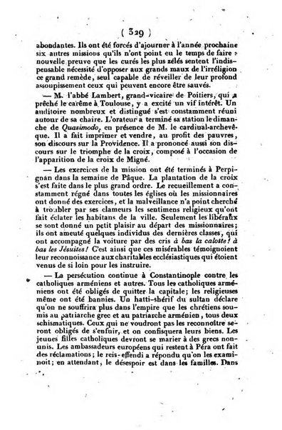 L'ami de la religion et du roi journal ecclesiastique, politique et litteraire