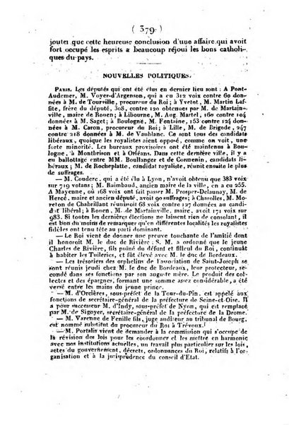 L'ami de la religion et du roi journal ecclesiastique, politique et litteraire