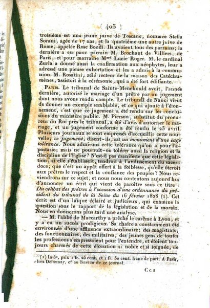 L'ami de la religion et du roi journal ecclesiastique, politique et litteraire