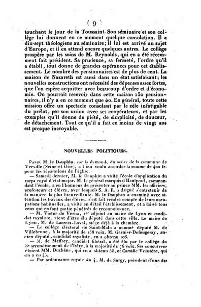 L'ami de la religion et du roi journal ecclesiastique, politique et litteraire