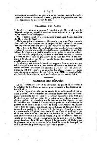 L'ami de la religion et du roi journal ecclesiastique, politique et litteraire