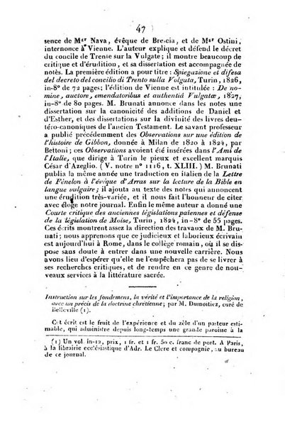 L'ami de la religion et du roi journal ecclesiastique, politique et litteraire