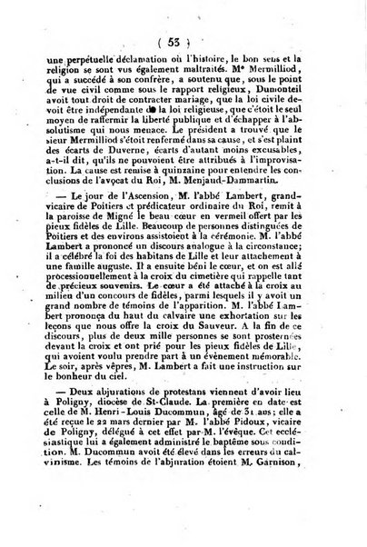 L'ami de la religion et du roi journal ecclesiastique, politique et litteraire